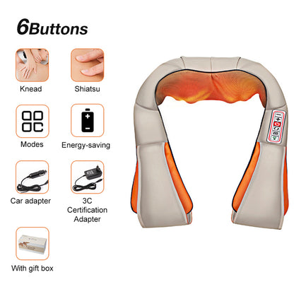 U Shaped Electrical Shiatsu Back Neck Shoulder Massager